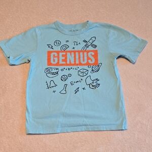 Children's Place Light Blue Genius Graphic Tee